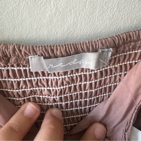 🛍️Red By BKE Dusty Pink Embroidered Tank Top Size Small NWT - Picture 11 of 12